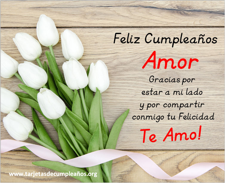 ▷ Tarjetas de Cumpleaños para Esposa o Novia Imágenes con frases ????